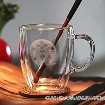 Double Walled Glass Mug