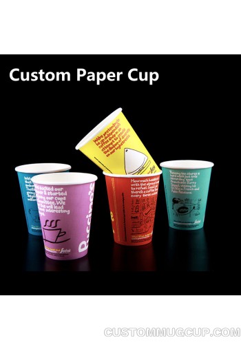 personalized paper coffee cups