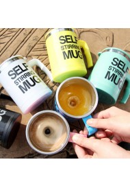 HOTBEST Self Stirring Coffee Mug Cup 400ml Electric Stainless