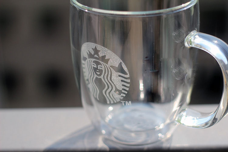 Starbucks 473ml/16oz Classic Starbucks Logo Glass Cup – Ann Ann